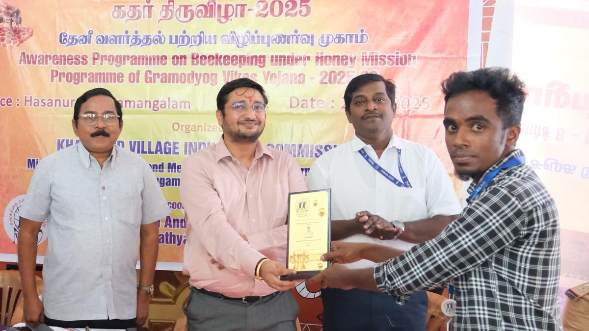 Awareness programme on beekeeping held at Hasanur