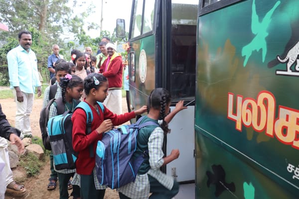 Bridging the Distance: School Transport for Tribal Kids