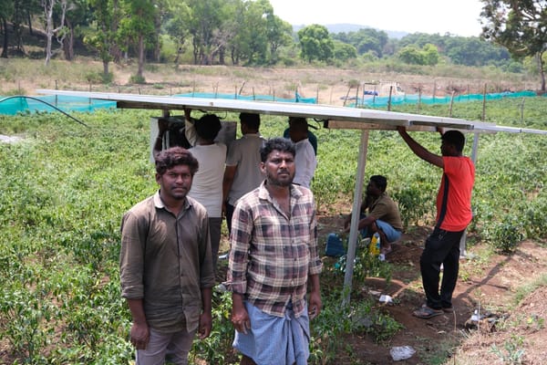 Community Farming through Solar-Powered Irrigation